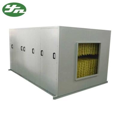 China Powder Coating Steel Clean Air Cabinet 300CMM Air Volume Fresh Air Handing Unit for sale