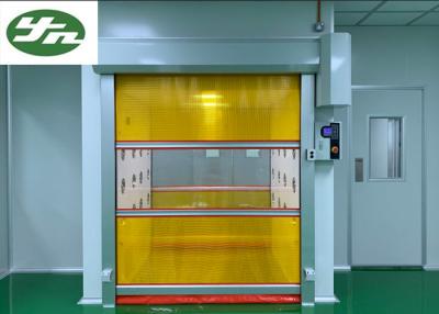 China Speed Shutter Rolling Door Air Shower Tunnel Powder Coating Painting For Cargo for sale