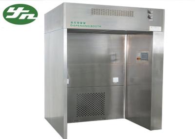 China Stainless Steel 304 Positive Pressure Despensing Weighing Booth 230V For GMP for sale