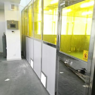 China Candy Industry Filter Cleaning Booth Stainless Steel Frame Module Class 1001000 10000 for sale