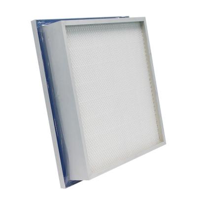 China Custom Size High Efficiency HEPA Filter 99.995% H13-U17 With Jelly Glue Seal for sale