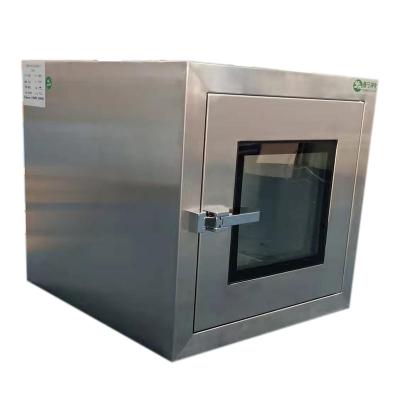 China Clean Room Embedded Door Stainless Steel Pass Box for sale