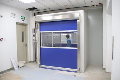 China Túnel EVA Sealing Stainless Steel de la ducha de aire del cargo de la puerta 27m/S del obturador del PVC en venta