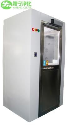 China Face Identification Temperature Test Cleanroom Air Shower 1150W Clean Room Booth for sale