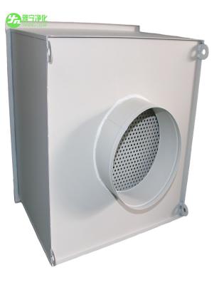 China Purificación SUS304 del aire de la caja del filtro de Hepa del sitio limpio de la HVAC H14 con el cuello en venta