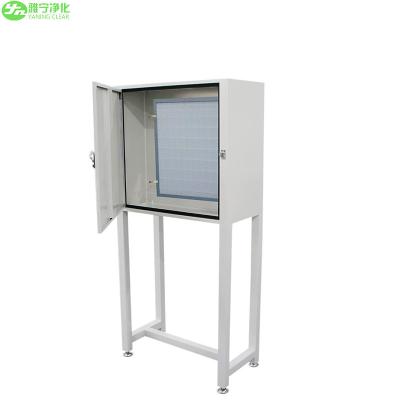 China 20W Clean Room Hepa Filter Box Frame Stand 500m3/H For Medical Electronics for sale
