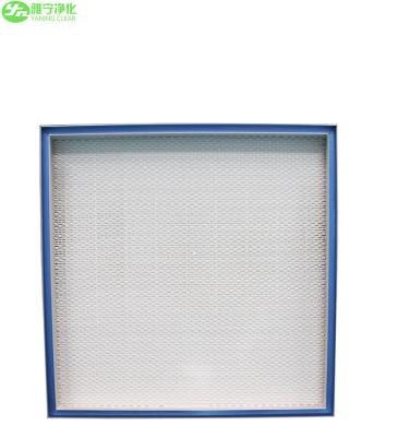 China H13 H14 Fiberglass Hepa Air Filters Clean Room 1200m3/H For FFU Module for sale