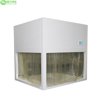 China Medizinische modulare horizontale saubere Bank laminare Strömungs-Mini Desk Top Hood Cabinets YANING für Reinraum zu verkaufen