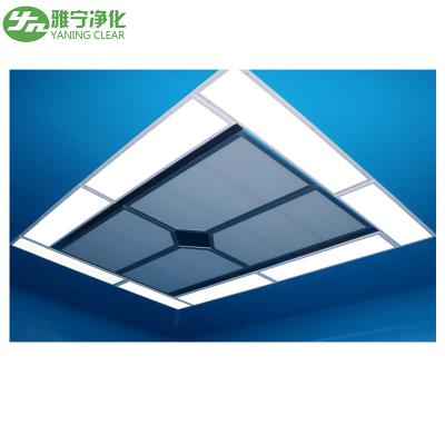 China Clean Room HEPA Ceiling Mounted Suspended Laminar Air Flow Unit For OT Room Ultra Clean Air Ventilation for sale