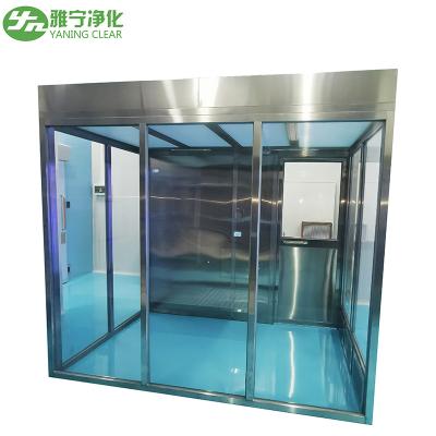 China Hard Wall Modular Clean Room Sandwich Panel Board H14 Filter Efficiency for sale