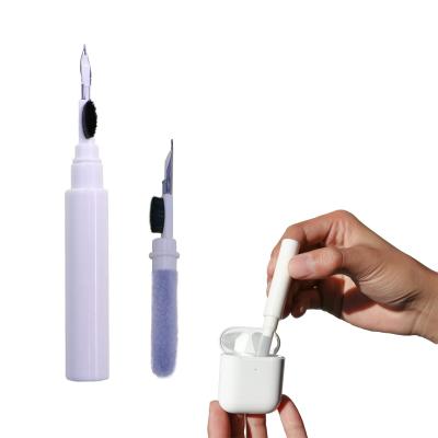 China 2022 hot sale cleaning for airpods ultra thin metal anti dust guard and cleaning kit for sale