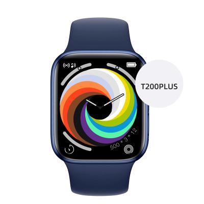 China 2022 Touch Screen Smart Wristband Fitness Sport T200 Plus Hot Selling Smart Watch Series 7 7 T200 Pro Smartwatch for sale