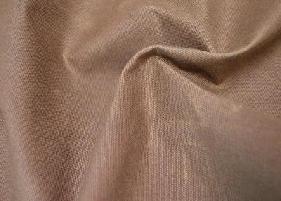 China Special Waxed Cotton Canvas / 100 Cotton Fabric With Stiff Handfeel for sale