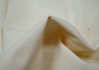 China Lona de algodón orgánica pura/fibra natural tejida llana de la tela para la ropa en venta