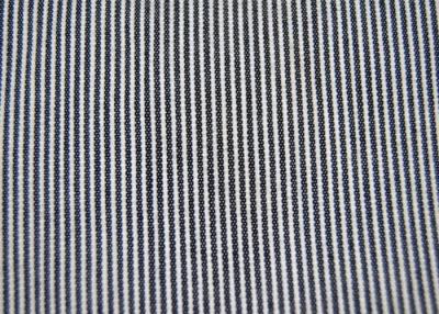 China Beautiful Cotton Blended Fabric / Yarn Dyed Stripe Fabric Shrink - Resistant for sale