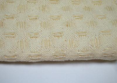 China Purity Cotton Honeycomb Pattern Jacquard Fabric Varying Drape - Ability for sale
