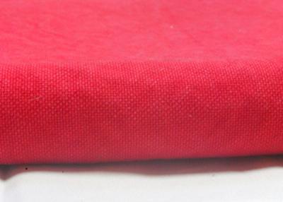 China 22OZ Garment Washed Canvas Fabric / High Density Fabric With Dyeing And Washed for sale