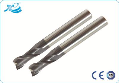 China 55 Hardness Square End Mill , Two Flute End Mill OEM Service for sale