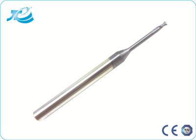 China Ball Nose Two Flute End Mill 50mm Overall Length Long Neck End Mill for sale
