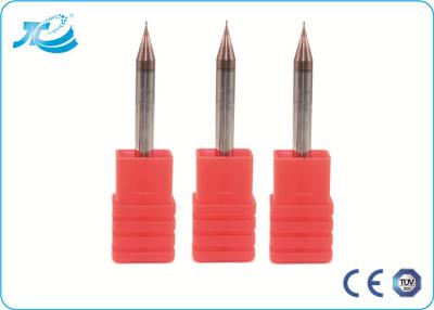 China 2 Flute Mirco Diameter CNC Ball Nose Endmill , Carbide Cutting Tools Tungsten for sale