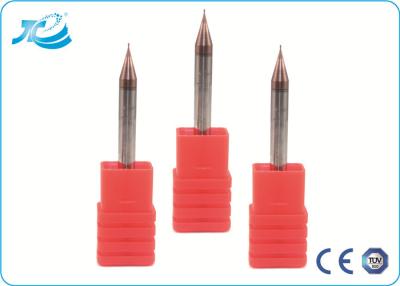 China Micro Grain Carbide CNC Milling Tools  , Micro Diameter Tapered Ball End Mills for sale
