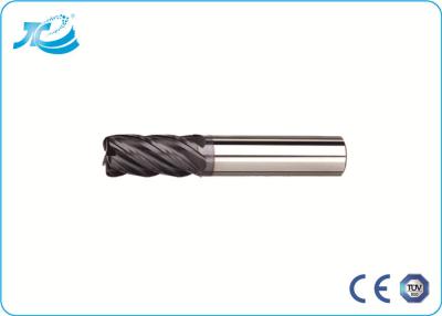 China Tungsten Steel Corner Radius 6 Flute End Mill TiAN TiCN TiN and ARCO Coating for sale