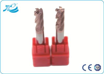 China Corner Radius Solid Carbide End Mills with Diameter 1.0 - 12.0  And R 0.2 - 2.0 Corner for sale