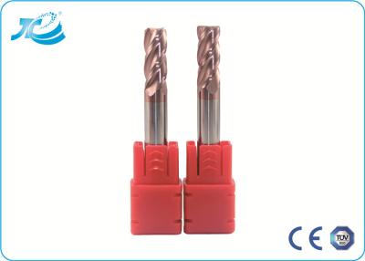 China Carbide Corner Radius End Mill Milling Cutter Tools , Corner Rounding End Mill for sale