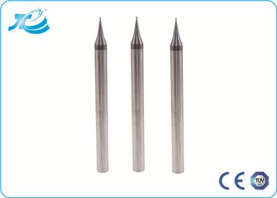 China Diamond Coated Micro End Mills HRC 55 / 60 / 65 , 2 - 4 Flute End Mill for sale