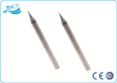 China Tungsten Carbide 4 Flute Micro End Mill , Custom End Mill wiht Air or Oil Cooling Mode for sale