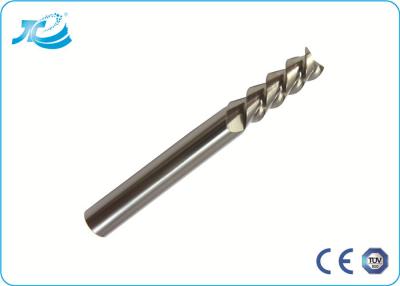 China 2 / 3 Flute Radius Cutter End Mills For Aluminum 92.5-94.0 HRA 38-42° for sale