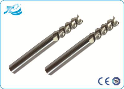 China Metal Removal End Mills For Aluminum , Diamond Coated End Mills Air Oil Cooling Mode for sale
