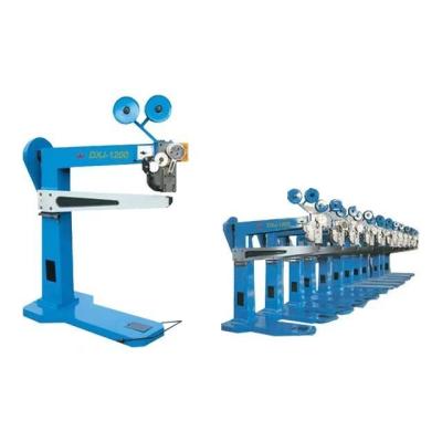 China Máquina de costura de caixa de cartão manual de alimentação manual à venda