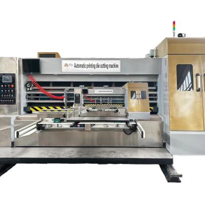 China La última máquina de impresión Flexo de hoja alimentada para el proceso de fabricación de cajas corrugadas en venta