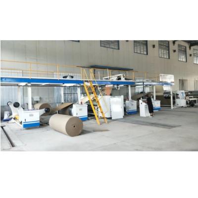 China High Speed 3 5 7 Ply Corrugated Cardboard Production Line Carton Box Making Machine 3000*1600*2000 for sale