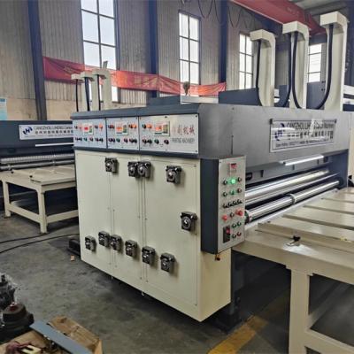 China 220V Voltage Semi Automatic Corrugated Box Making Machine with Long Service Life for sale