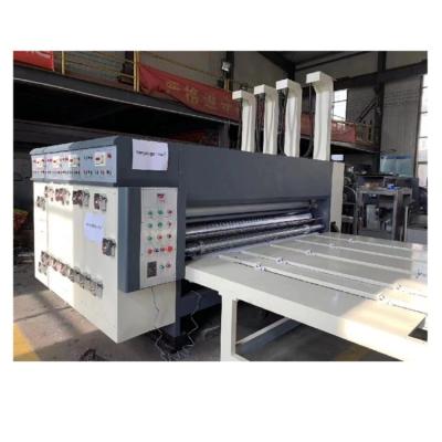 China 380V Semi-automatic Printer Slotter And Die Cutter Machine for Corrugated Cardboard for sale