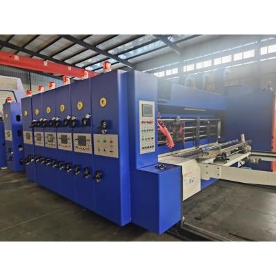 China Fully Automatic Corrugated Carton Die Cutting Flexo Printing Machine with 380V Voltage for sale