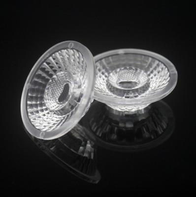 China PMMA COB LED Lens LED Optics Transparent Customized Viewing Angle for sale