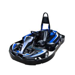 China 25Ah*2 Battery Powered Junior Go Kart Professional 135KG 43mm Terrain Clearance for sale