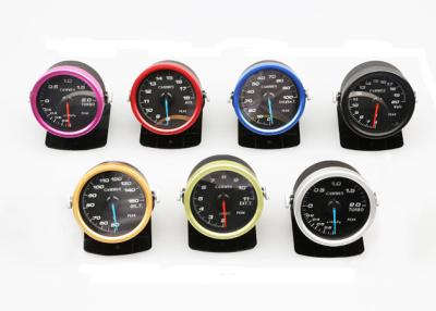 China Battery Voltage Racing Car Gauge Meter Aluminum Ring 9 Colors for sale
