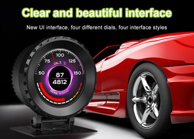 China Universal 2 Inch OBD2 Turbo Boost Gauge Plug And Play OEM ODM for sale