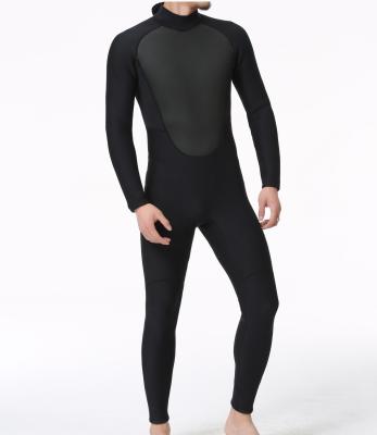 China 3mm One-Piece Back Zipper Neoprene wetsuit  for Men for sale