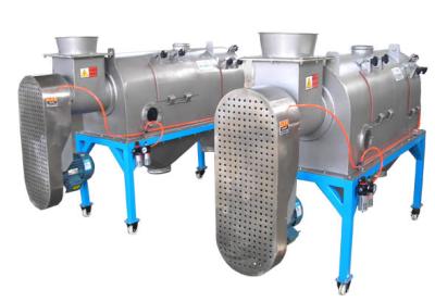 China Horizontal Rotary Sifter Screens Air Classifier Machine for sale