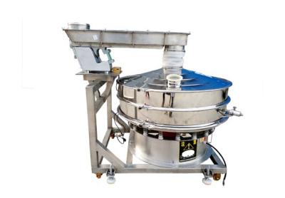 China Food Grade Vibro Screen Machine All In One Automatic Feeding And Screening for sale