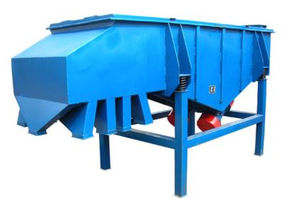 China Horizonal Linear Motion Vibrating Screen Carbon Steel For Limestone Grading for sale