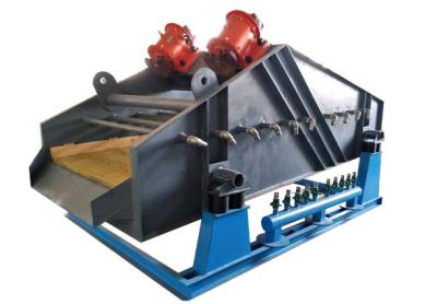 China Rectangular Type Wet Screening Equipment Equipped With Cleaning Nozzles for sale