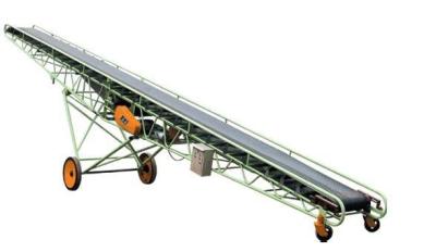 China Mobile Portable Industrial Conveyor Systems Rubber Belt Conveyor Machine for sale