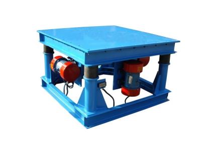China Flat Deck Electric Motor Vibrating Table Shaking Platform For Concrete Moulds Machine for sale