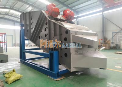 China Linear 180*500cm Rectangular Vibrating Screen For Silica Sand for sale